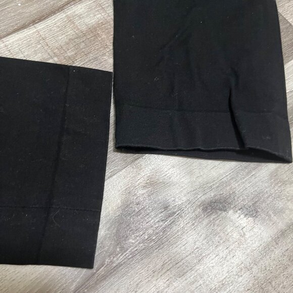 Gap Slim Crop Mid Rise Ankle Length Trouser Pants Black Women’s Size 6R - Picture 6 of 10